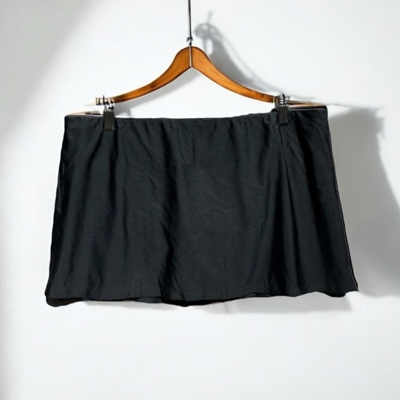 🌻American Living Black Skirted Swim Suit Bottom with Brief Size 12 - Picture 1 of 4